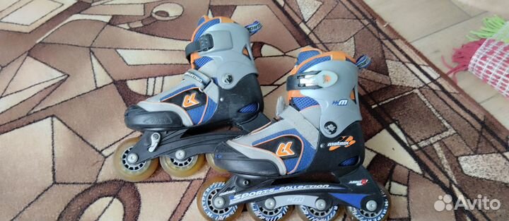 Роликовые коньки размер 27-30