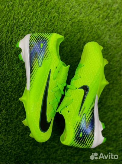 Бутсы Nike Mercurial Vapor 16 green детские