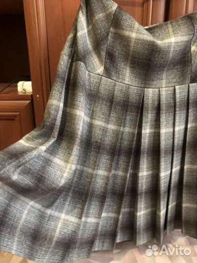 Юбка легкая шерсть