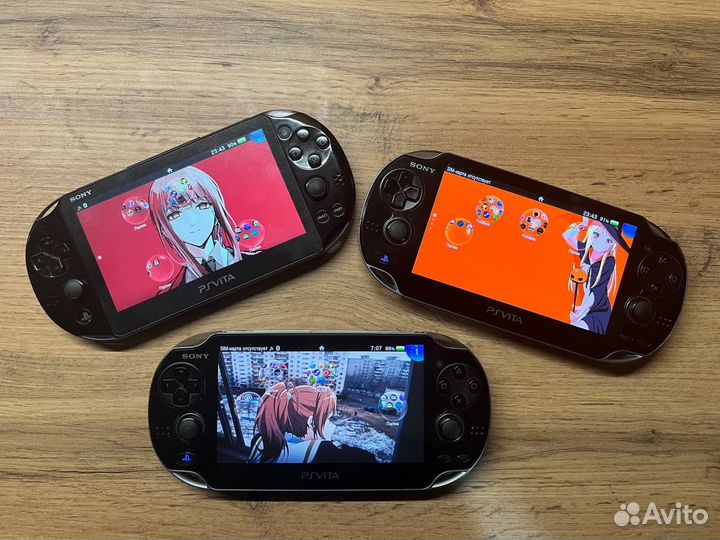 Sony playstation vita slim fat прошитая