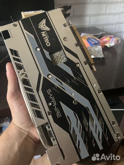 Видеокарта rx 570 8gb sapphire nitro