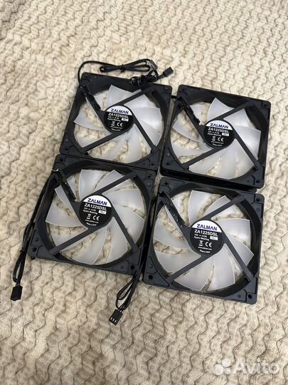 Корпусные вентиляторы zalman za1225dsl 120mm