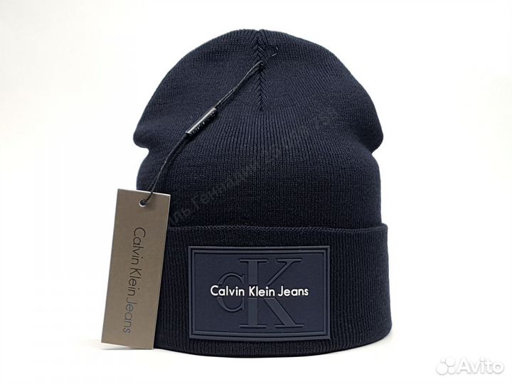 Шапка Calvin Klein jeans (т.синий)