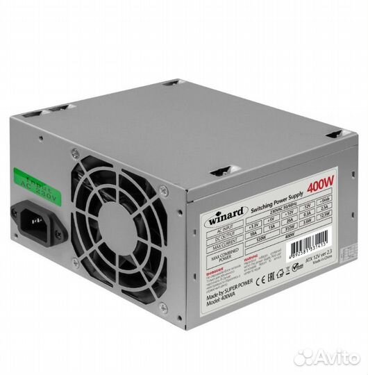 Блок питания Winard 400 W (400WA) ATX, 8cm fan