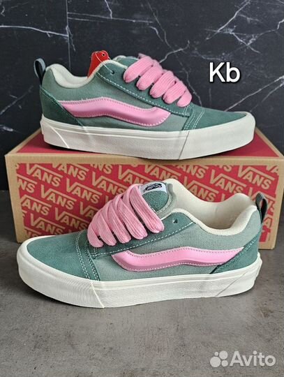 Кеды женские Vans Knu Skool Green