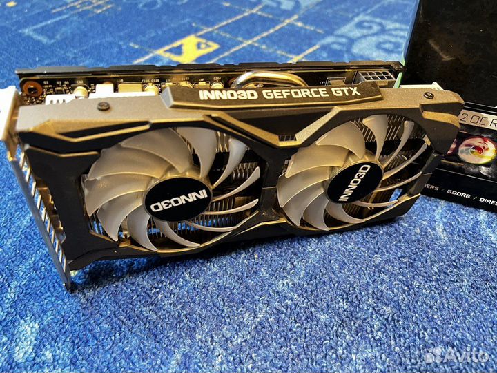 Видеокарта Inno3d 1660 Super Гарантия днс