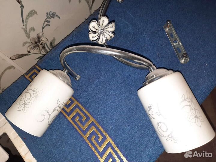 Люстра потолочная бу