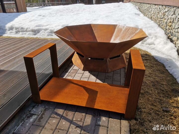 Дровник. Очаг. Костровая чаша