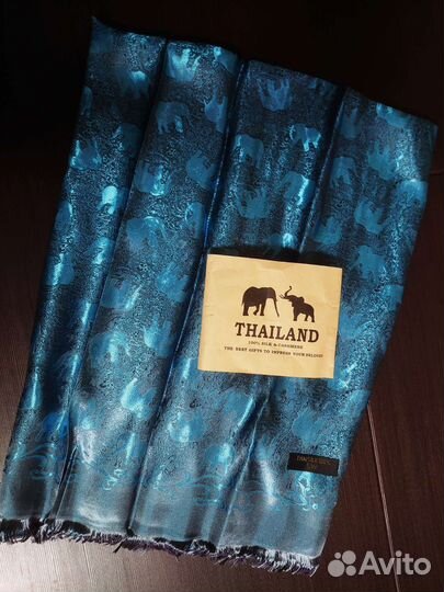 Тайский палатин шарф шелк - кашемир. Новый