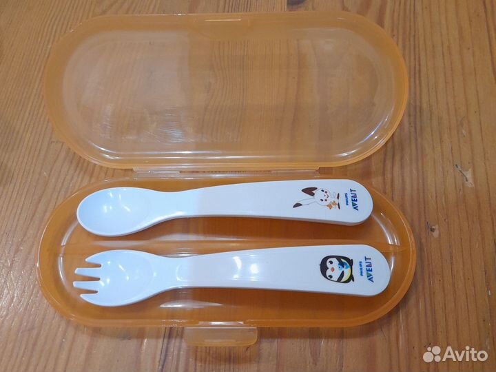 Набор детская вилка и ложка Philips Avent