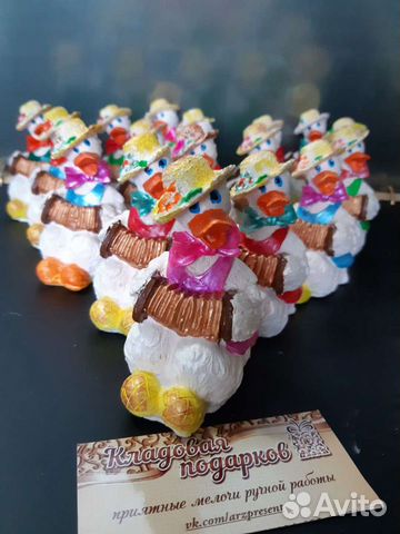 Гусь с гармошкой сувенирный ручной работы