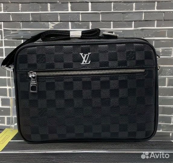 Louis Vuitton сумка мужская черная