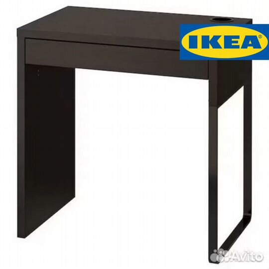 IKEA Микке Micke Письменный стол,черно-коричневый