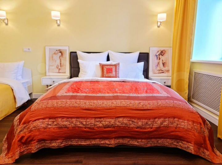 2-к. квартира, 55 м², 2/4 эт.
