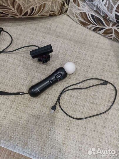 Playstation move для ps3/ps4 с камерой и проводом