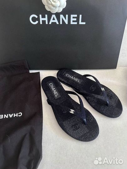 Шлепанцы Chanel