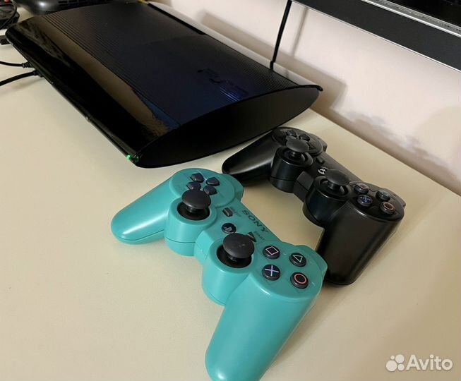 Sony PS3 Super Slim 500Gb + 95 игр