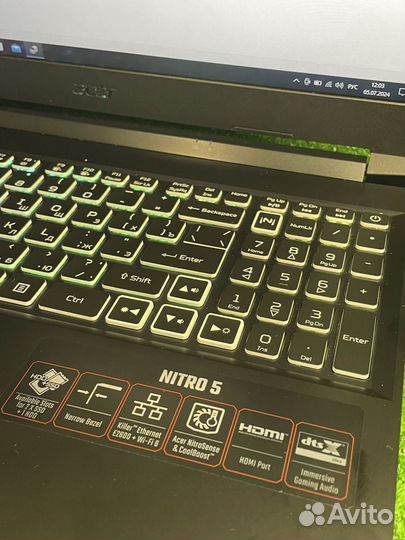 Игровой Ноутбук Acer nitro 5