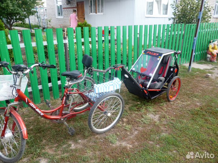 Велоприцеп для детей