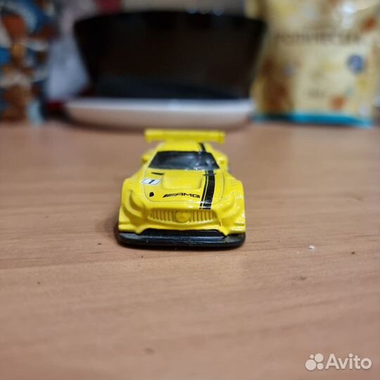 '16 Mercedes-AMG GT3 2019 Hot Wheels 1:64 распак