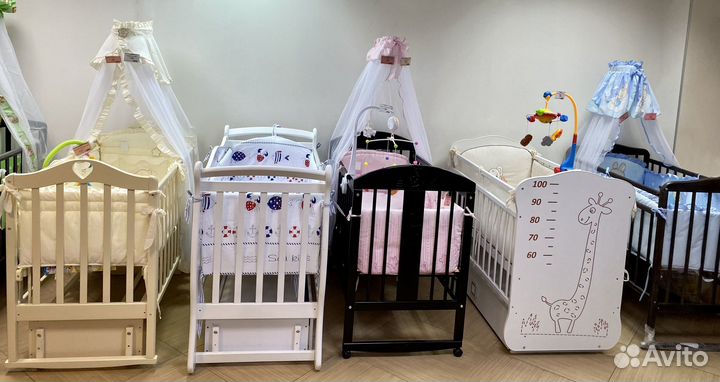 Кроватка детская Анита 9 шоколад Антел