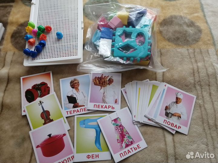 Набор развивающих игр и занятий на 2 года