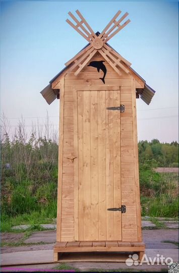 Уличный туалет с установкой DRE449