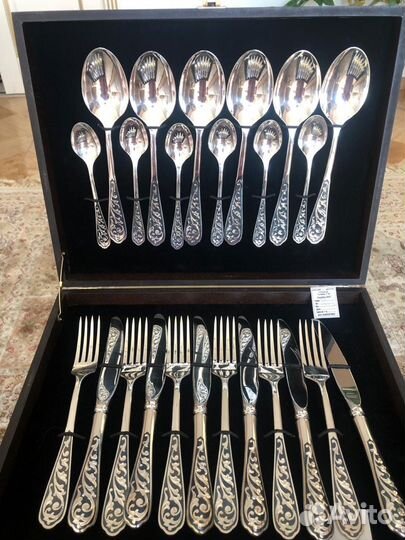 Столовое серебро (На 6 персон)