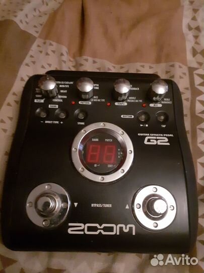 Zoom g2 гитарный процессор
