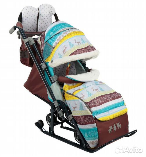 Коляска санки