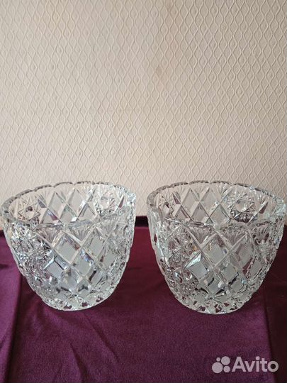 Хрустальная ваза