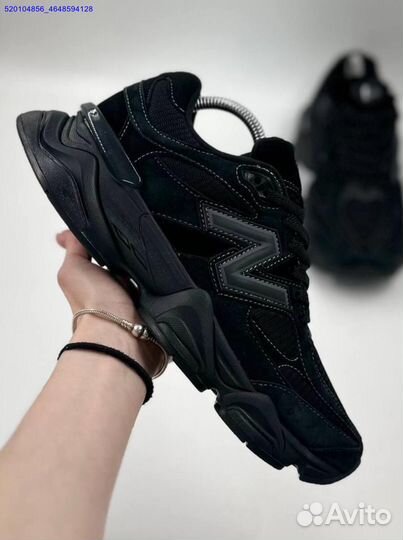 Кроссовки New Balance 9060 Black (Арт.14088)