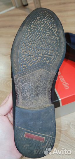 Туфли мужские классика 45 размер, черный цвет