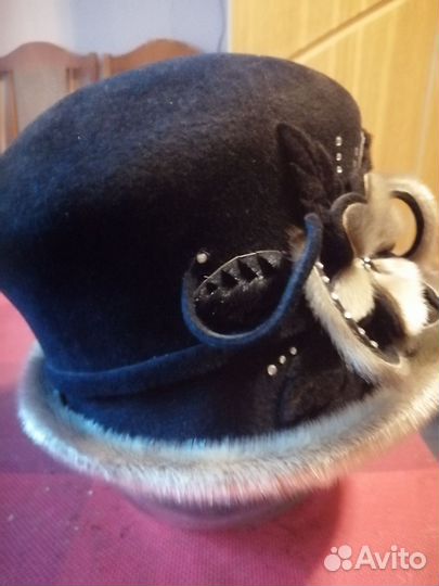 Шляпа зимняя женская