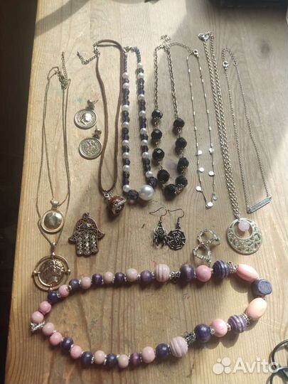 Винтажная бижутерия пакетом сетом