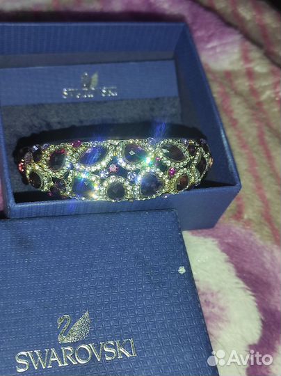 Браслет с кристаллами Swarovski