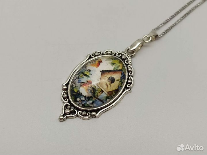 Кулон в стиле 20-х гг XX в (серия 