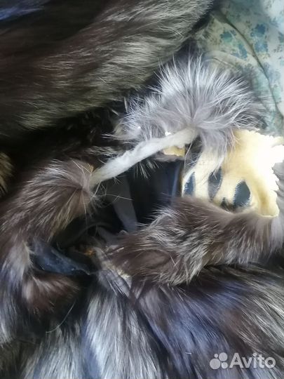 Шуба из чернобурки 52