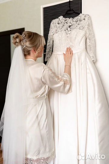 Халат и сорочка пеньюар