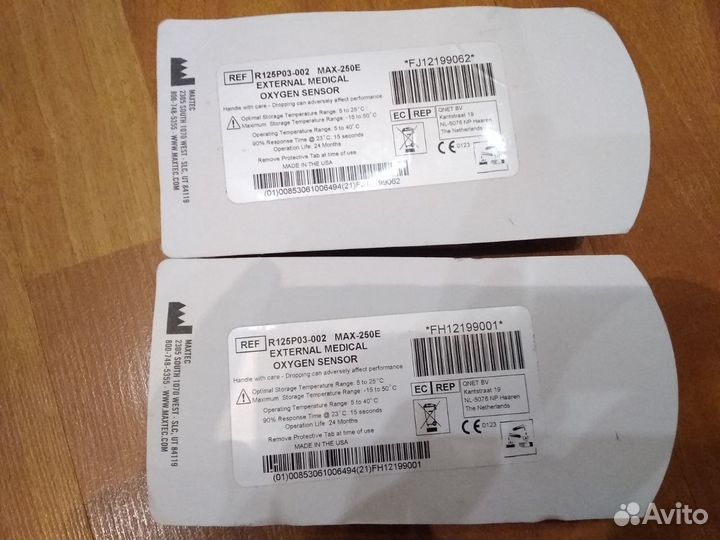 Датчик кислородный O2 sensor MAX-250e Maxtec