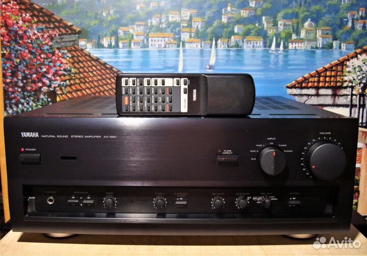 Yamaha AX-890. Усилитель. 2х185 Вт