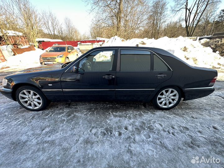 Разборка мерседес W140 1998г рестайлиг 119 985 4.2