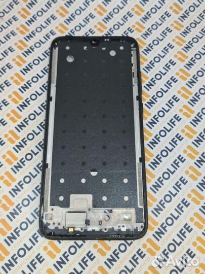 Рамка дисплея для Xiaomi Redmi Note 7 (черный) б/у