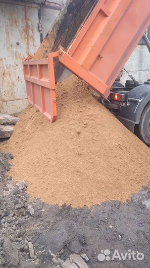 Доставка песок чернозём торф и тд