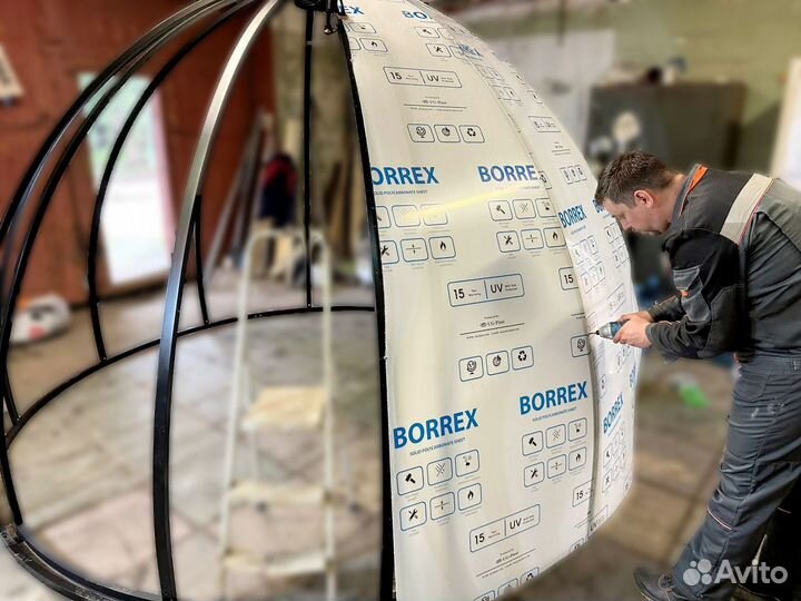 Купольная беседка 7.4 м