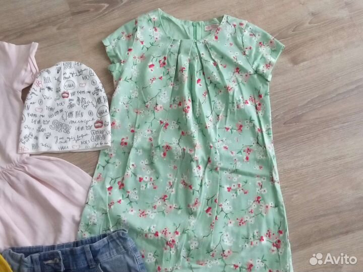 Вещи пакетом на девочку 140