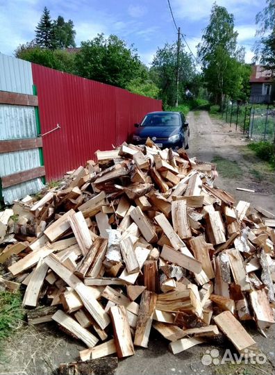 Дрова навалом Березовые в Выборге