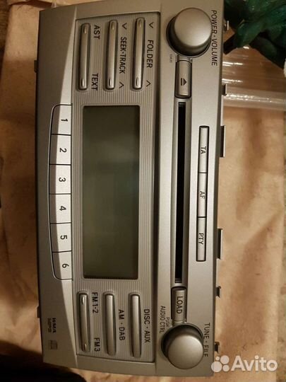 Магнитола штатная тойота камри 40 рестайлинг