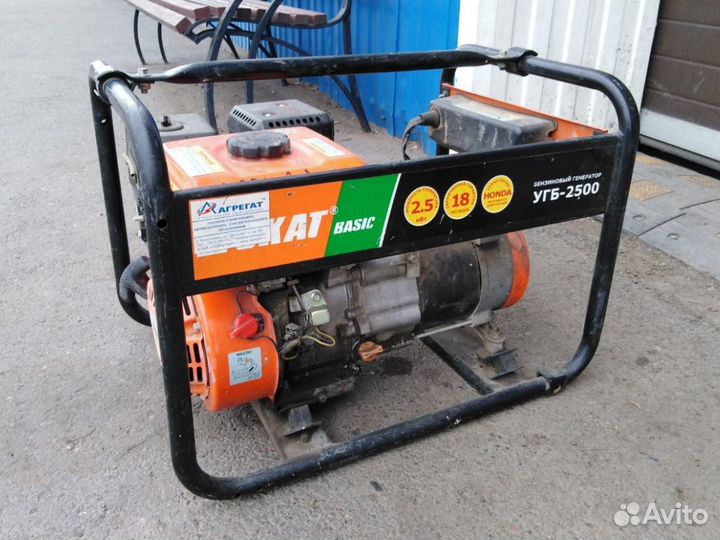 Аренда (прокат) генератора: 2, 2.5, 5, 6 кВт