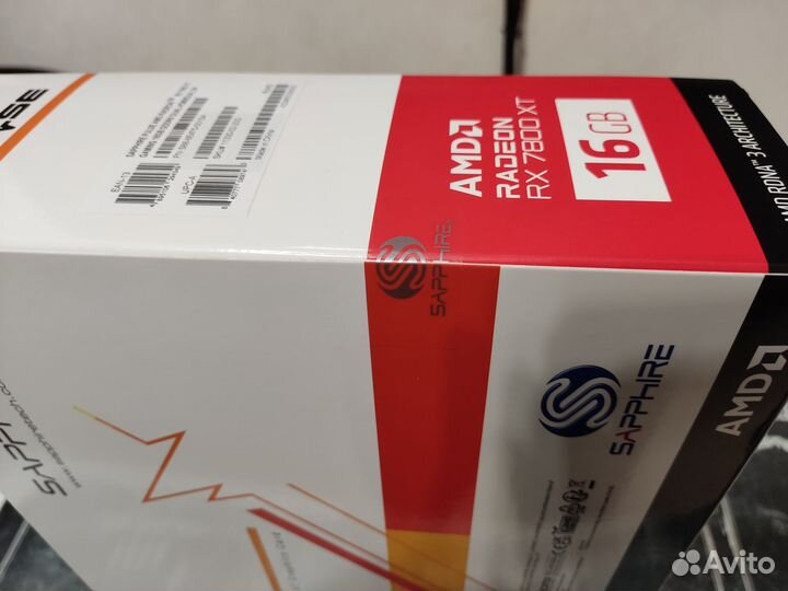 Видеокарта Sapphire RX 7800 XT Pulse 16 Гб новая